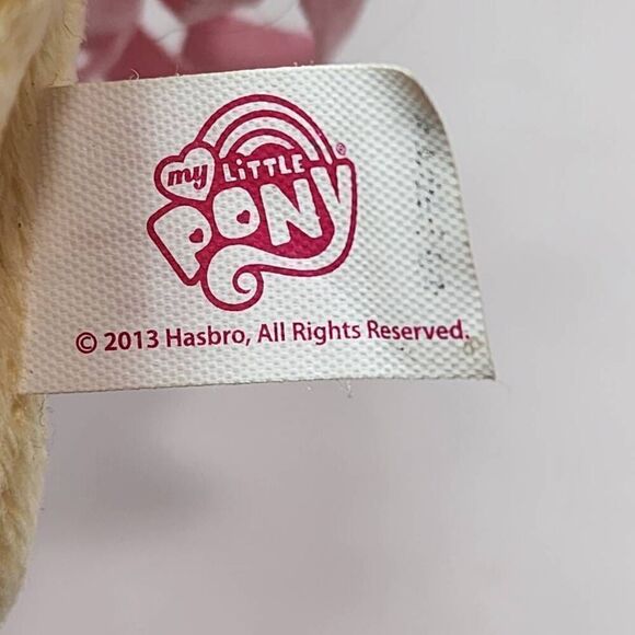 Little Pony Plush Fluttershy Yellow Hasbro Stuffed Yellow LITTLE PONY 5" - Picture 5 of 7